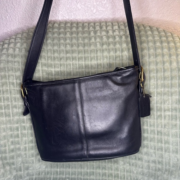 Coach Bucket Bag Vintage y2k 90s Purse Crossbody Equestrian Saddle - Picture 6 of 6
